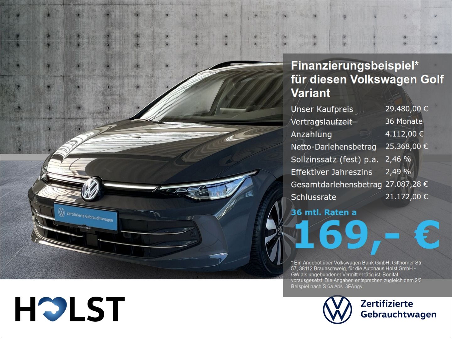 Volkswagen Golf Variant VIII 1.5eTSI DSG GOAL AHK 360°CAM N foto 1