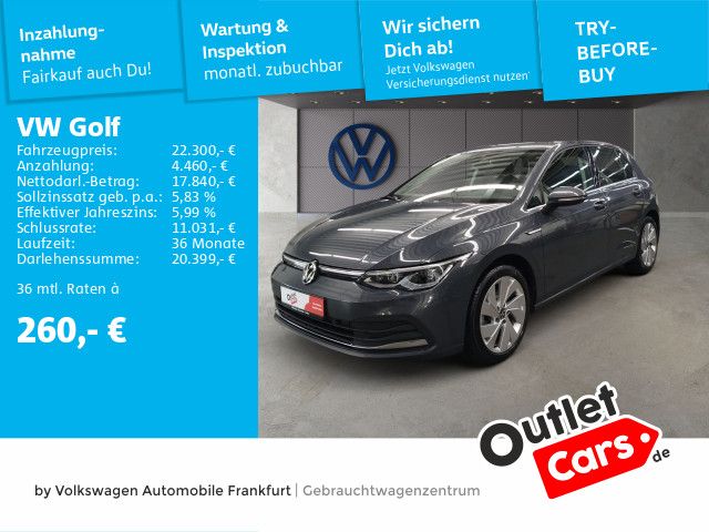 Volkswagen Golf VIII 2.0 TDI DSG Style Navi SideAssist LEDP