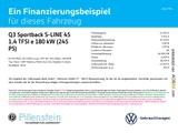 Audi Q3 Sportback S-LINE 45 1.4 TFSI e AHK PANO AREA- - Audi Q3 mit Hybrid-Antrieb