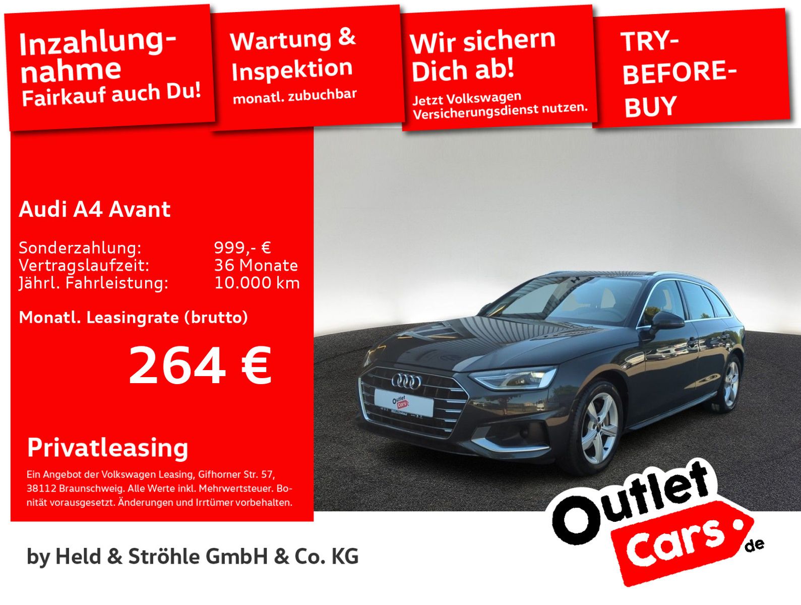 Audi A4 Avant advanced 40 TDI LED NAVI SPORTSITZE SHZ