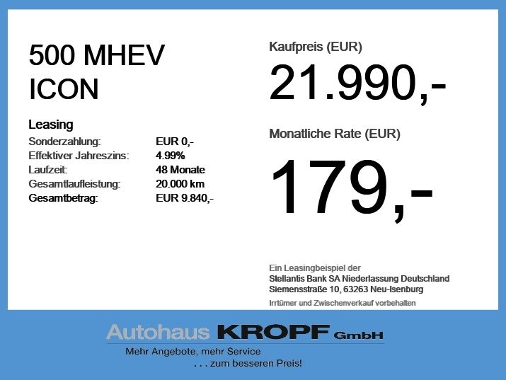 Fiat 500 - Bild 4