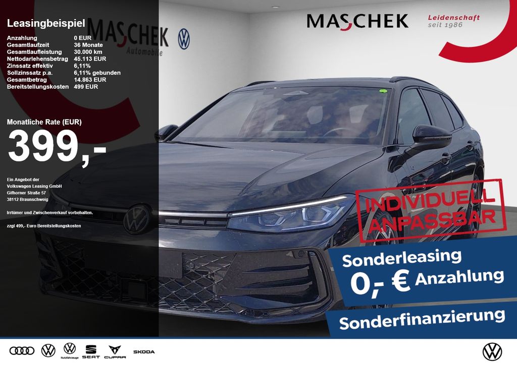 Volkswagen Passat R-Line eHybrid Sonderleasing! AHK Panoram
