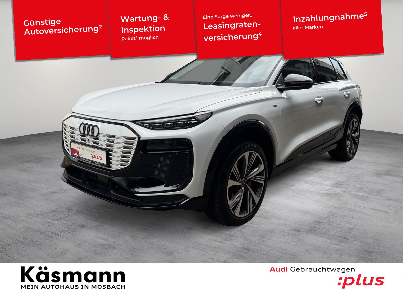 AUDI Q6 e-tron qu S line 360° HUD PANO MATRIX B&amp;O LUF