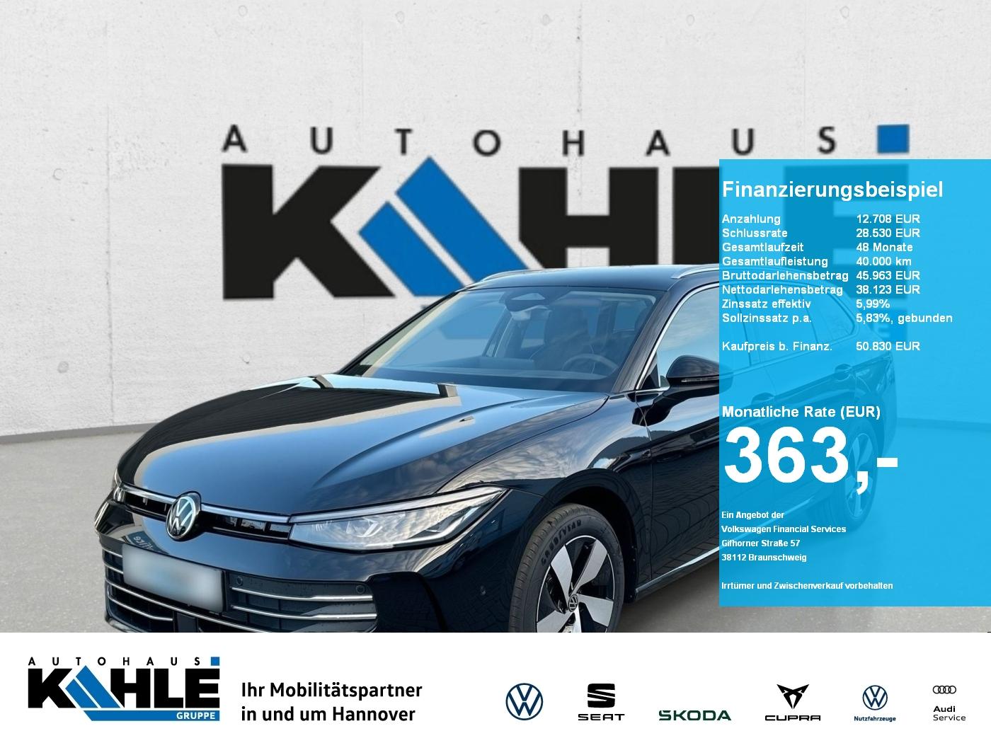 Volkswagen Passat Business 1.5 l eTSI OPF DSG CarPlay Hyb.