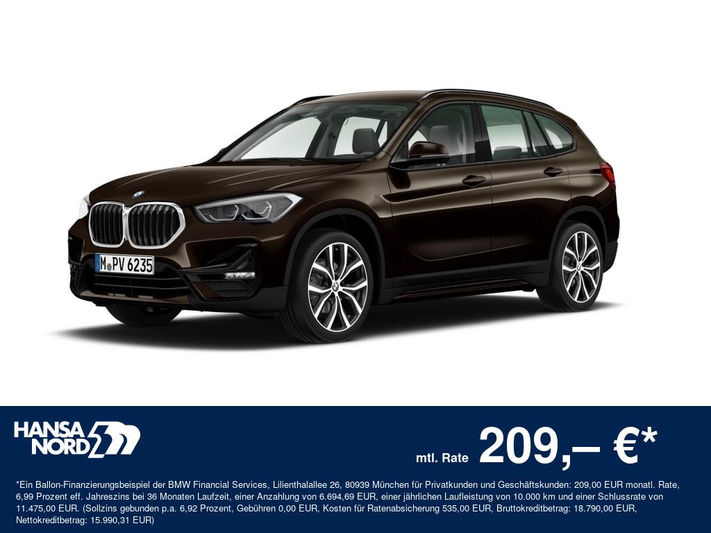 BMW X1 sDrive18d SPORTLINE LED NAVI PDC SHZ 19"