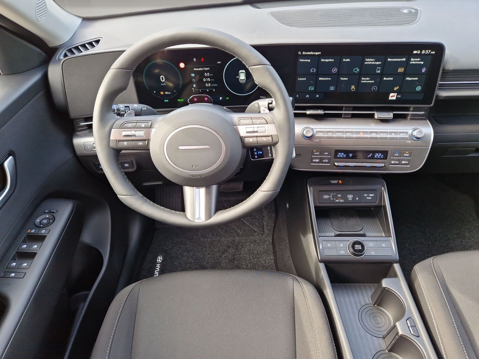 Fahrzeugabbildung Hyundai KONA SX2 Hybrid 1.6 GDI TREND NAVI LED el. Heckk