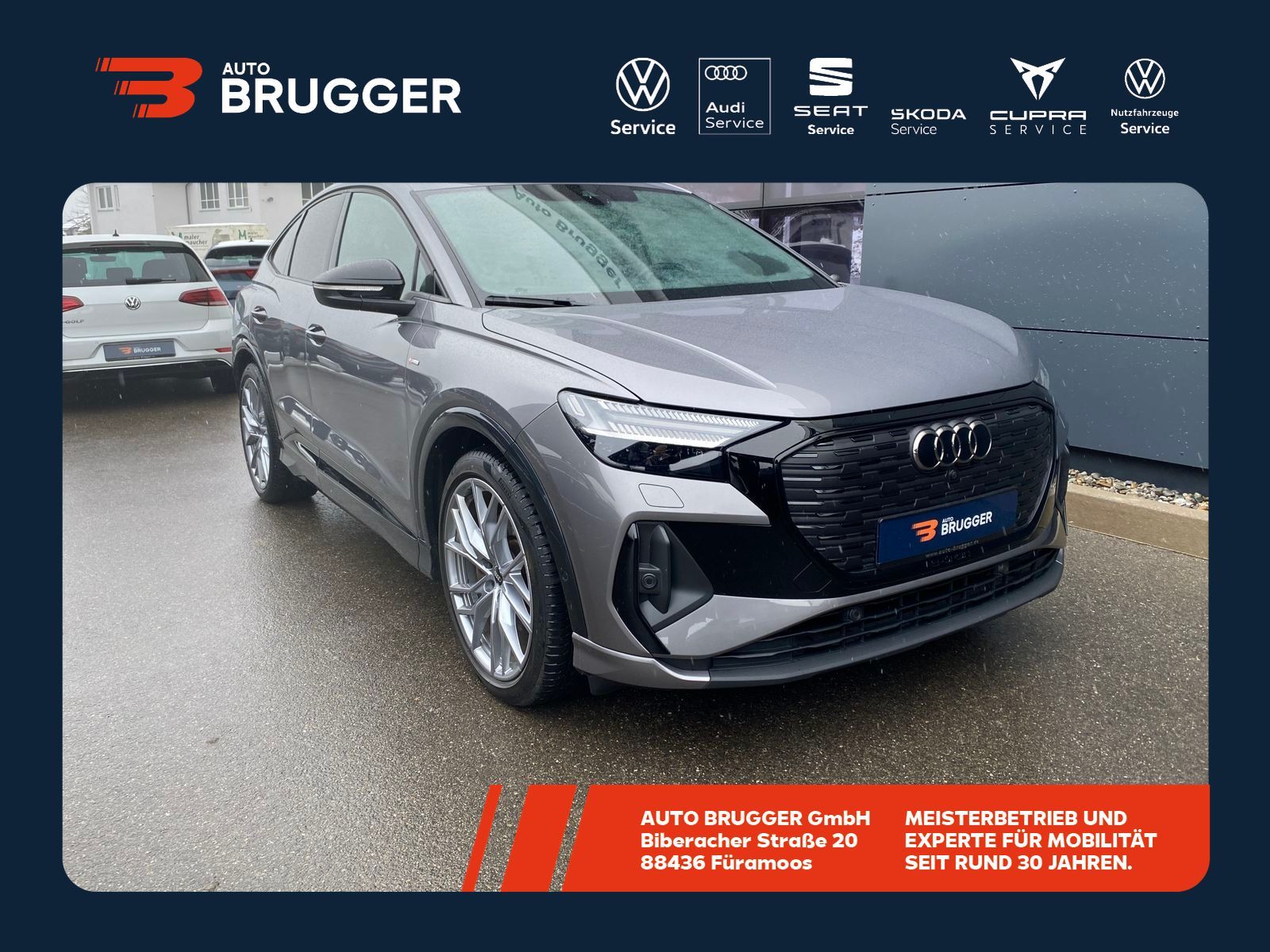 Audi Q4 e-tron Sportback 50 quattro S-Line Matrix ...