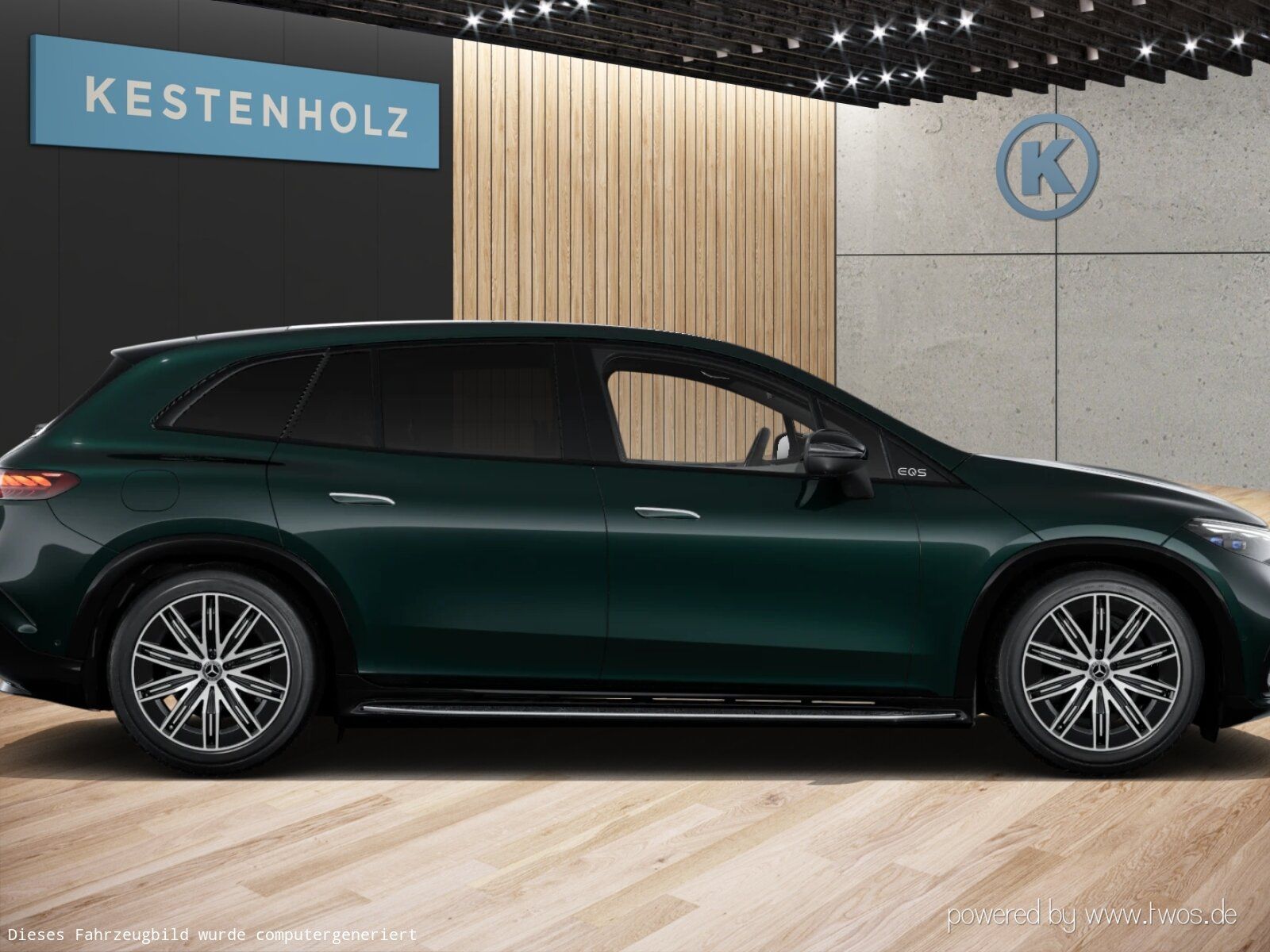 Mercedes-Benz EQS 580 4M SUV AMG AIRM MASSAGE PANO TV BURM HUD foto 3