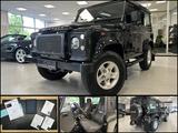 Land Rover Defender 90 Station Wagon|1HD|AHK|Recaro|Standh. - Land Rover Defender: Schwarz