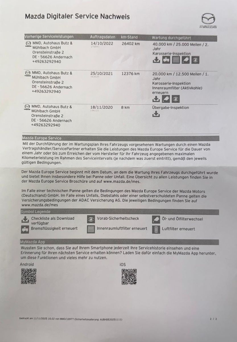 Fahrzeugabbildung Mazda CX-5 Edition 100 AWD/ SCHECKHEFT/AHK/8.FACH