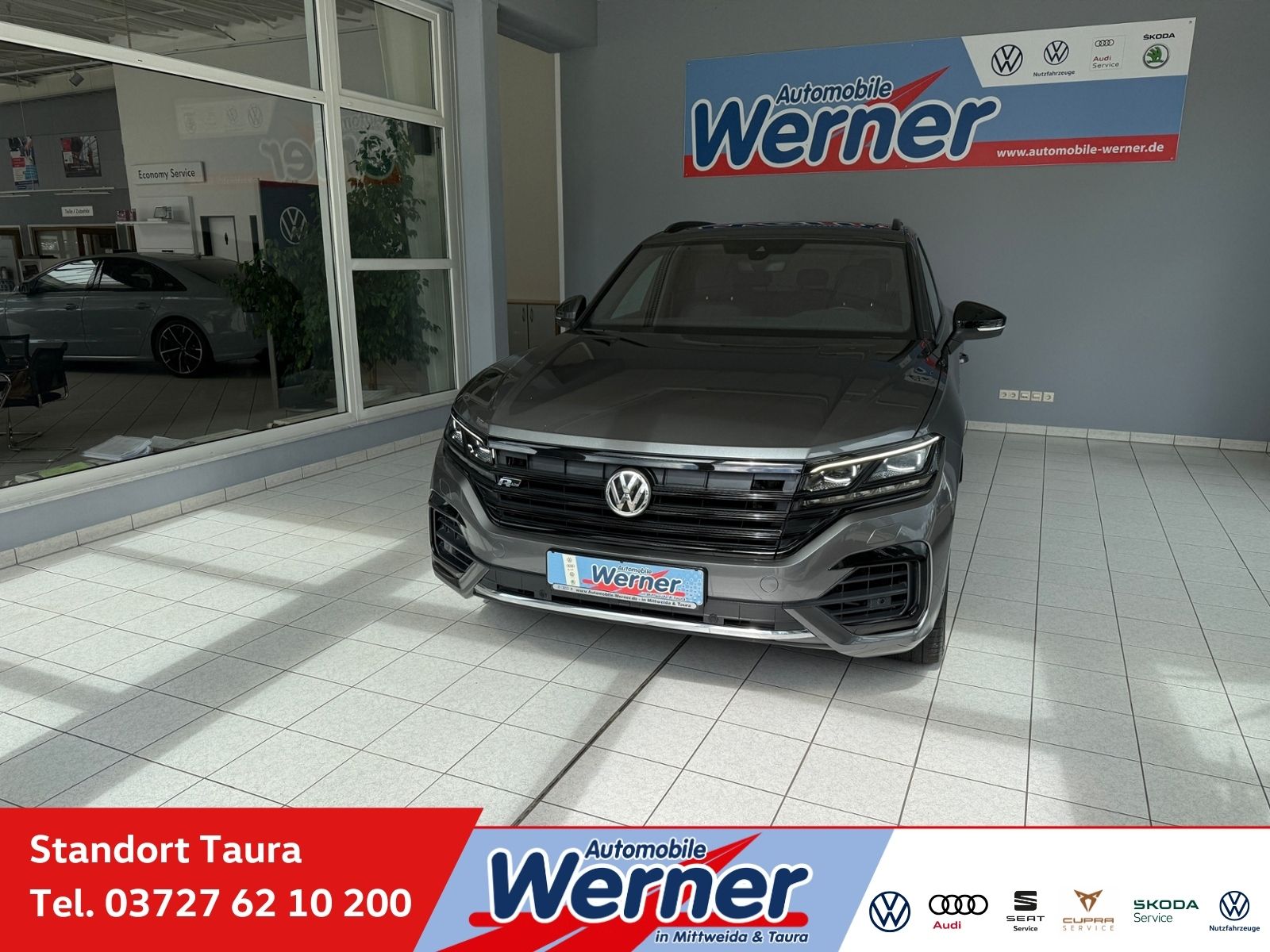 Volkswagen Touareg R-Line 2.0TDI AHK Standh PanoDach Leder foto 1