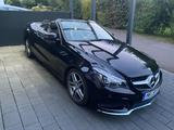 Mercedes-Benz E 220 Cabriolet E 220 CDI AMG Line schwarz - Mercedes-Benz E 220: Cabrio, Cdi