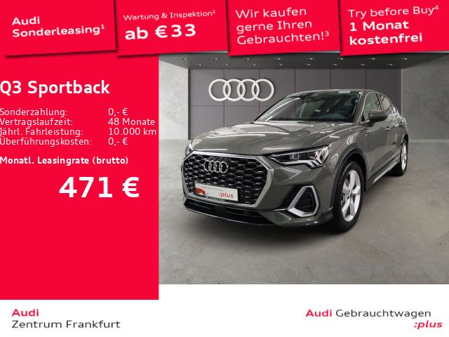 Audi Q3 Sportback 45 TFSI e S tronic S line LED Navi