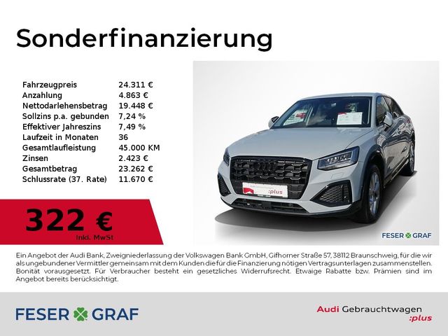 Audi Q2 adv 30 TDI Navi,LED,Kamera,Sportsitze,SHZ,17"