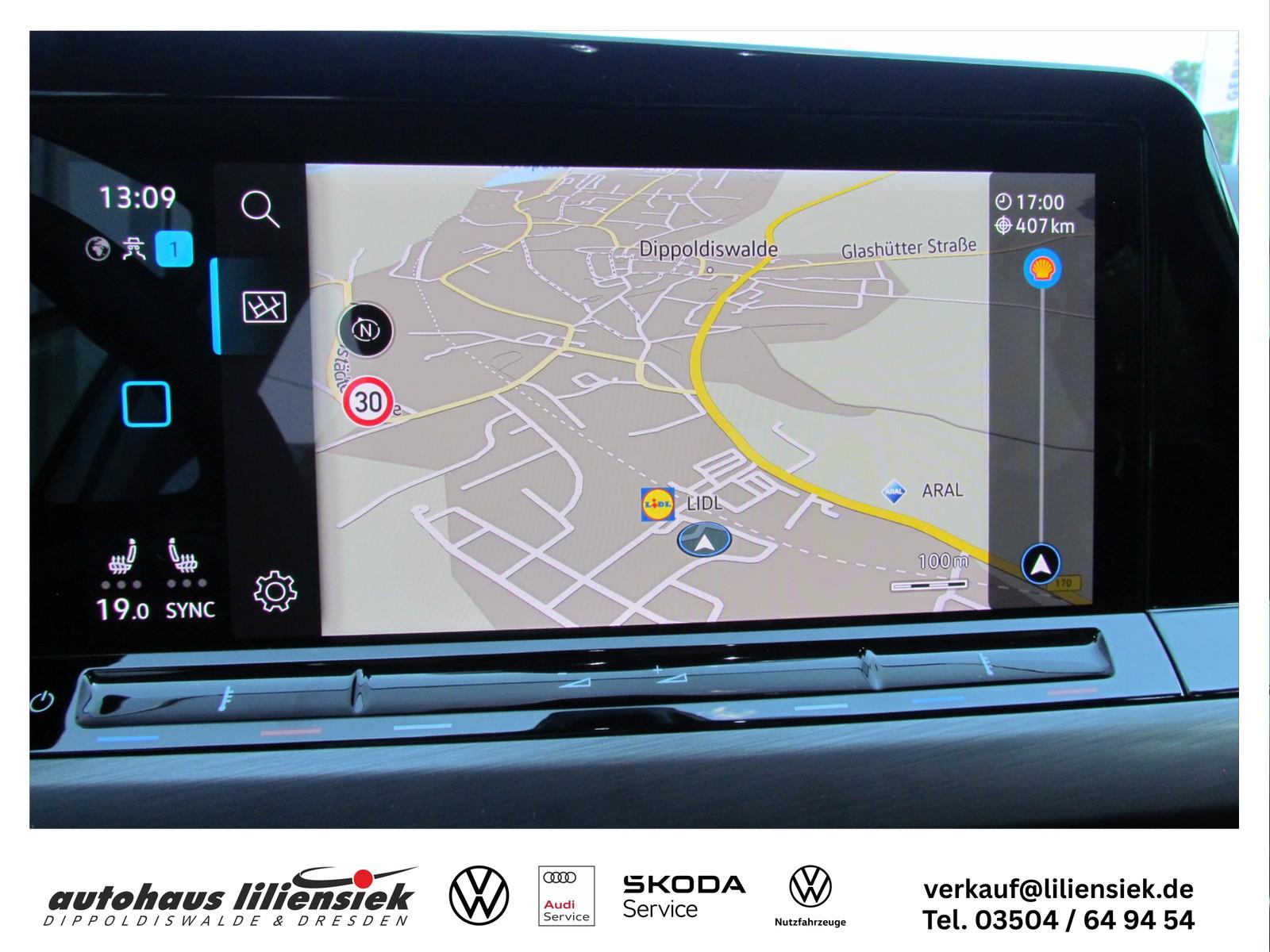 Volkswagen Golf 8 1.5 eTSI DSG Style IQ/LED/NAVI/STANDHZG, миниатюра 20