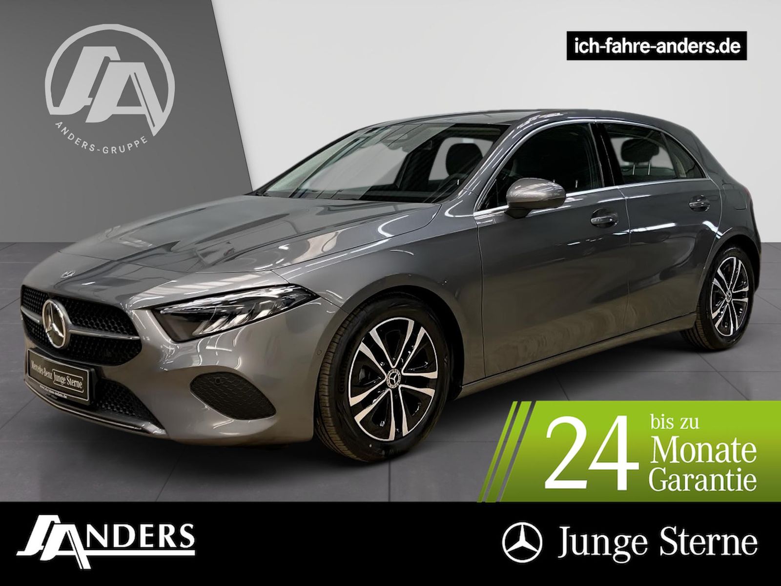 MERCEDES-BENZ A 200 Progressive+Kam+AHK+LED+Distr.+Navi+W-Pak