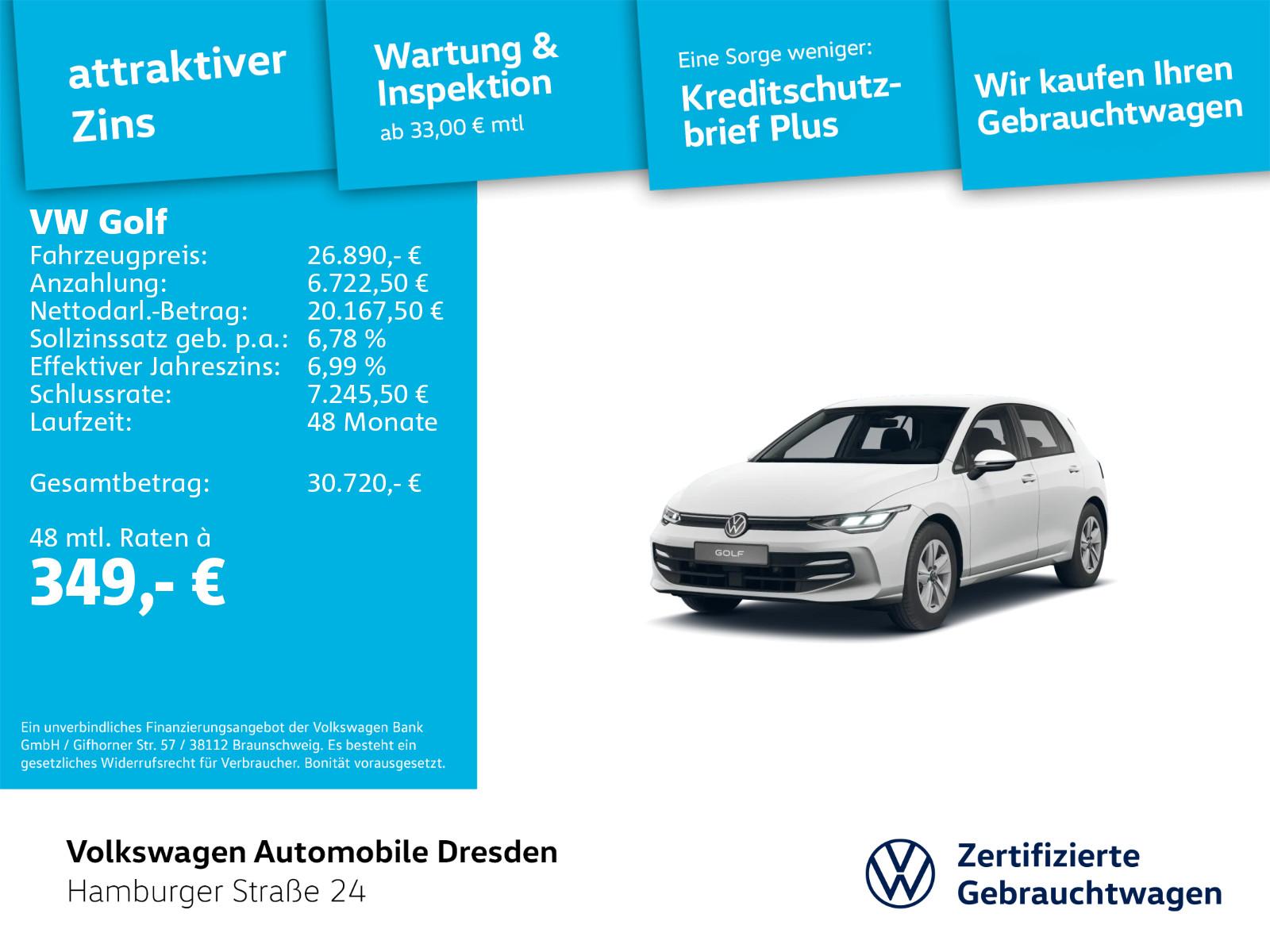 Volkswagen Golf Life 1.5 eTSI