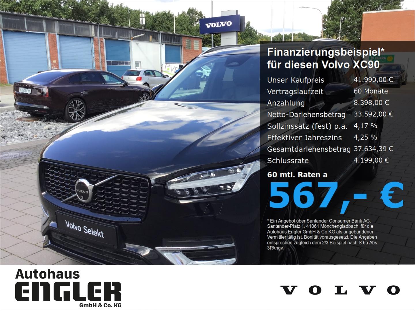 Volvo XC90 B5 (Diesel) Plus Bright AWD 7-Sitzer Cam