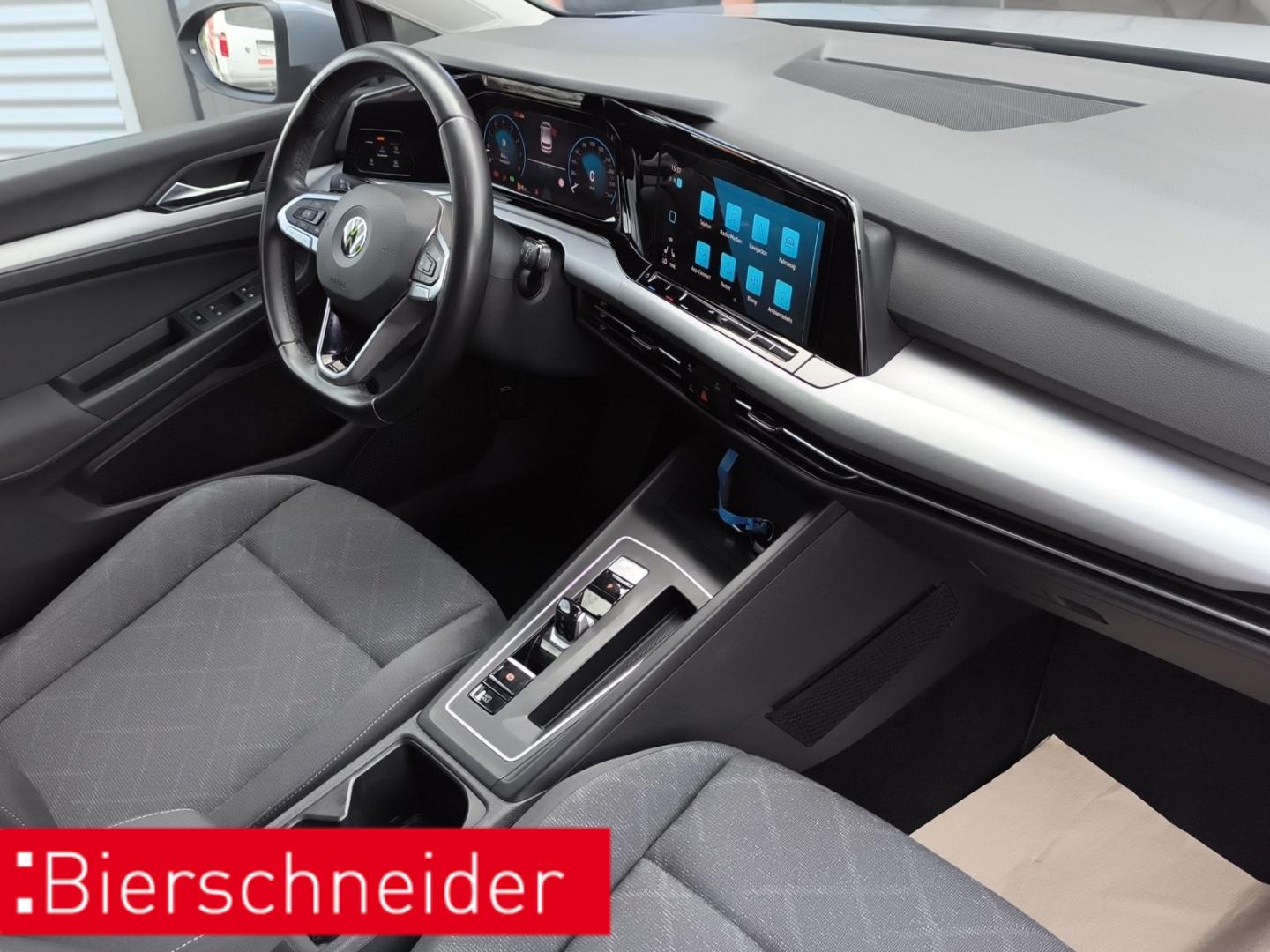 Volkswagen Golf 8 Lim. eTSI DSG Life AHK NAVI RFK, миниатюра 21