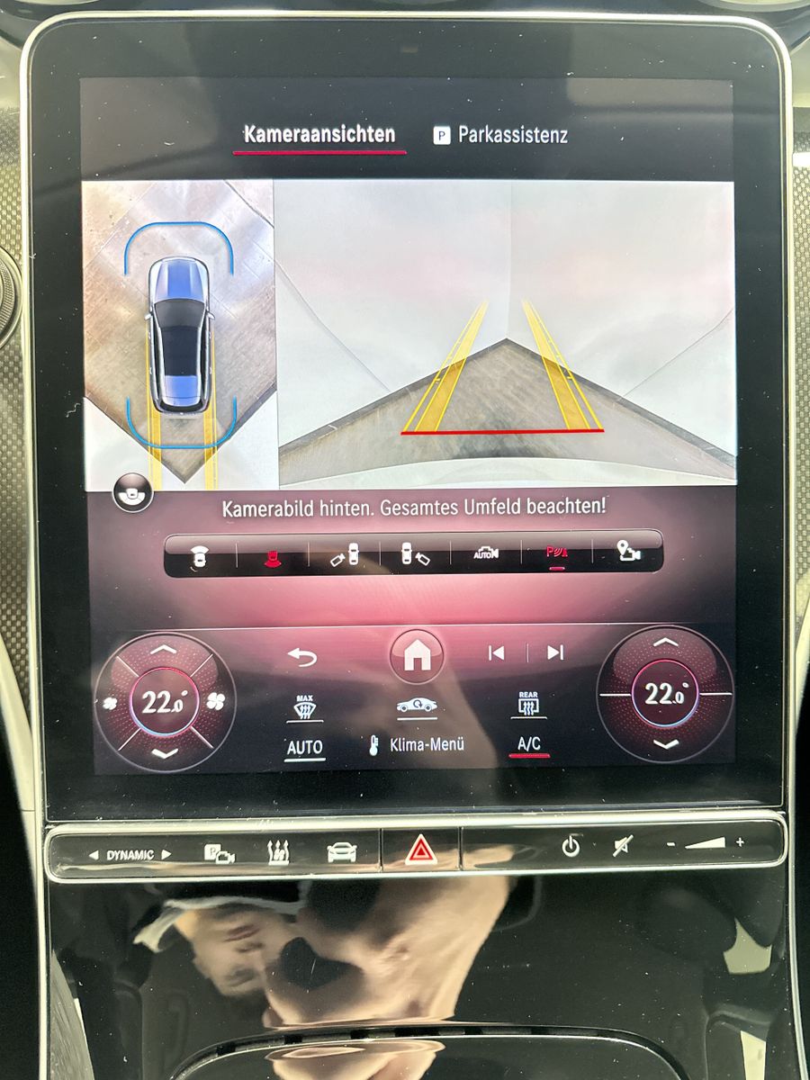 Fahrzeugabbildung Mercedes-Benz C 220d T 4M AMG-Line NAV+LED+ACC+360°+STANDHEIZU