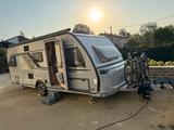 Knaus Südwind 580 QS 60 Years mit viel Zubehör  - Separate Dusche Wohnwagen Mit