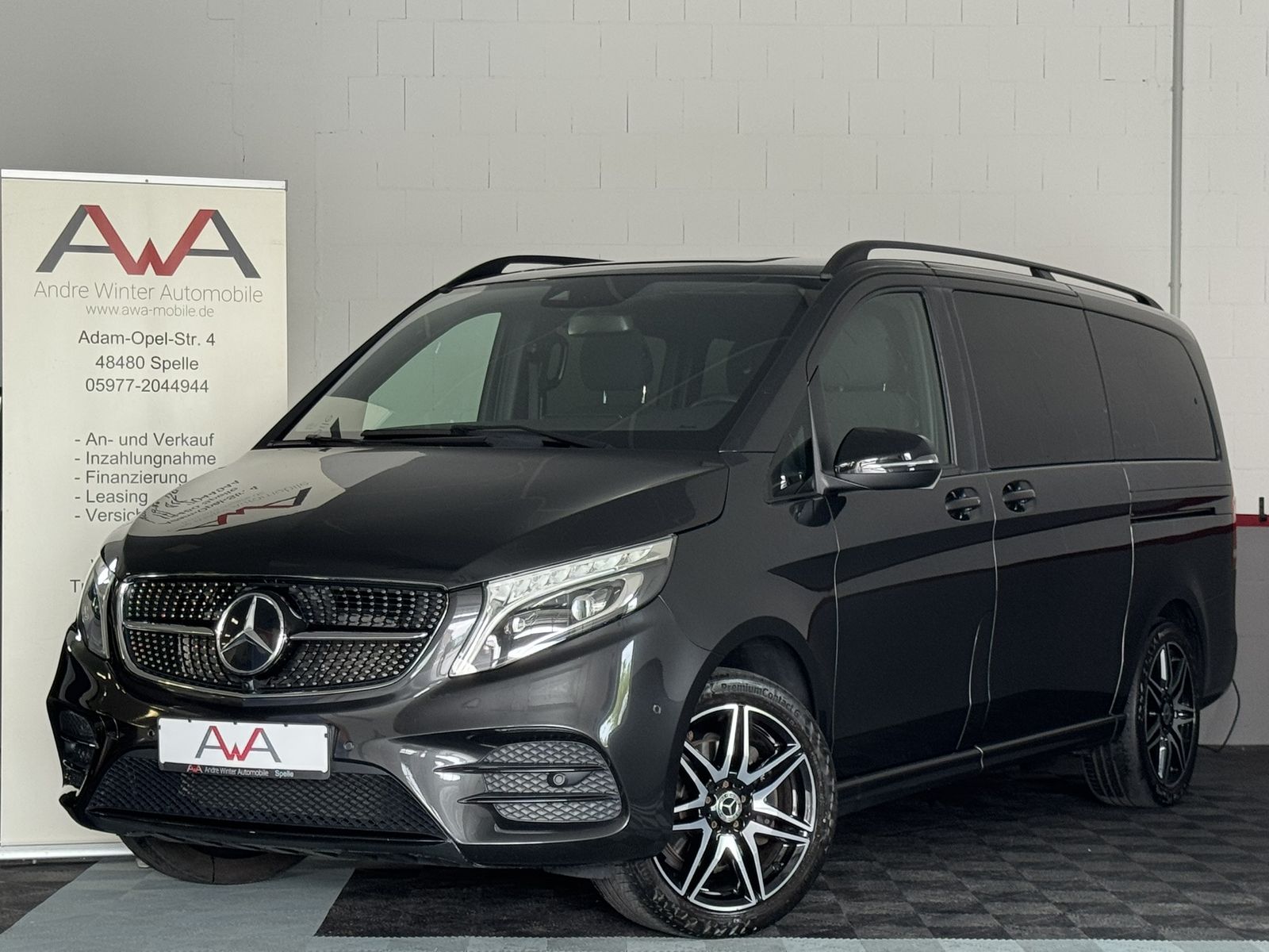 MERCEDES-BENZ V 250d AMG 4MATIC lang AHK LED MBUX Ambiente
