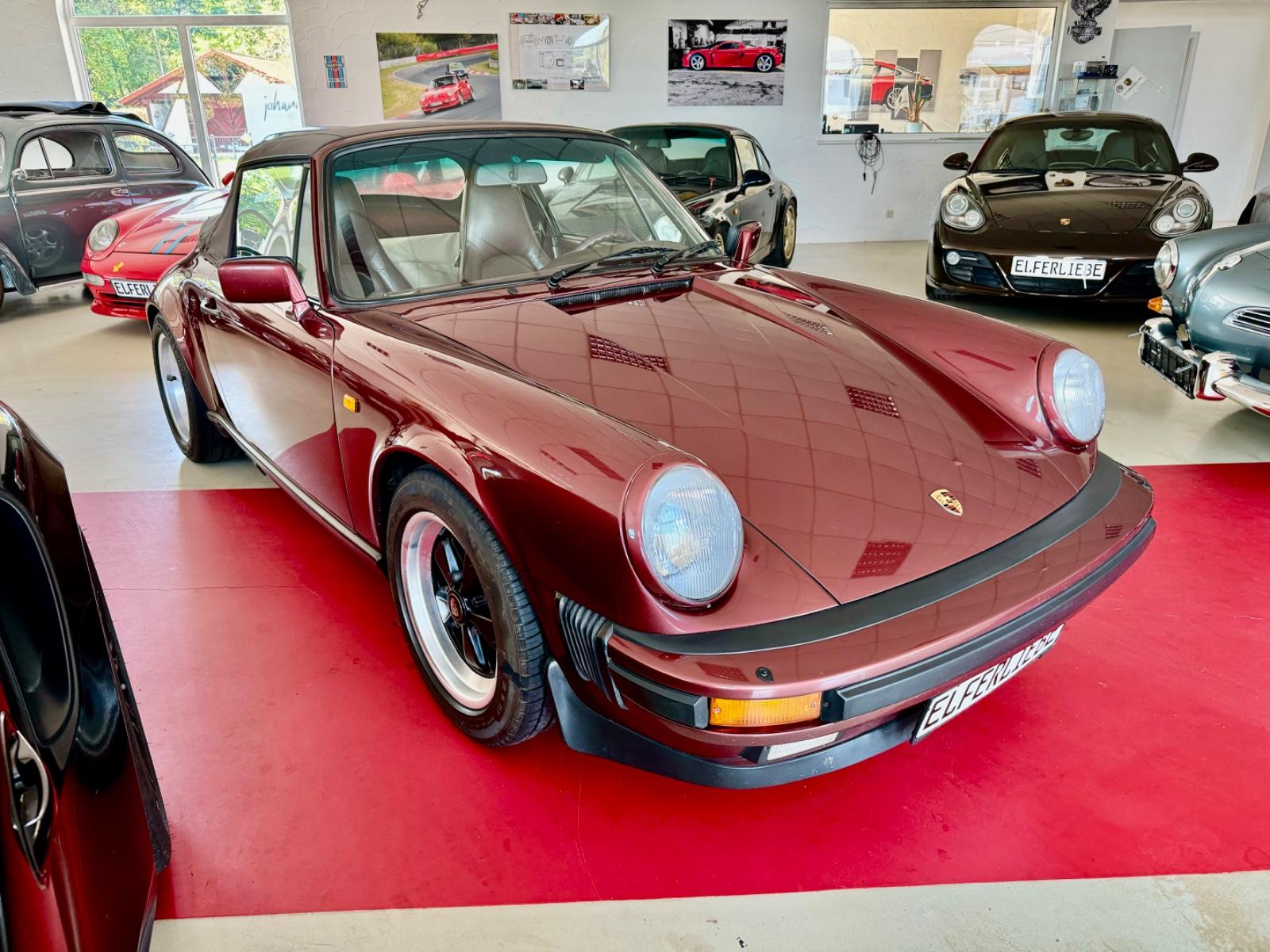Porsche 911 3,2 Cabrio ERSTLACK perfekt!