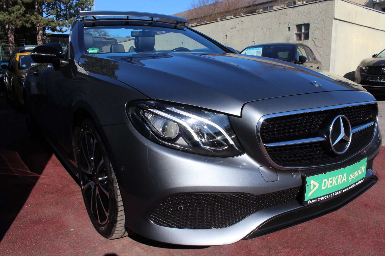 Mercedes-Benz E 200 CABRIO AVANTGARDE KLIMA LEDER NAVI LED 1Hd imagem 2