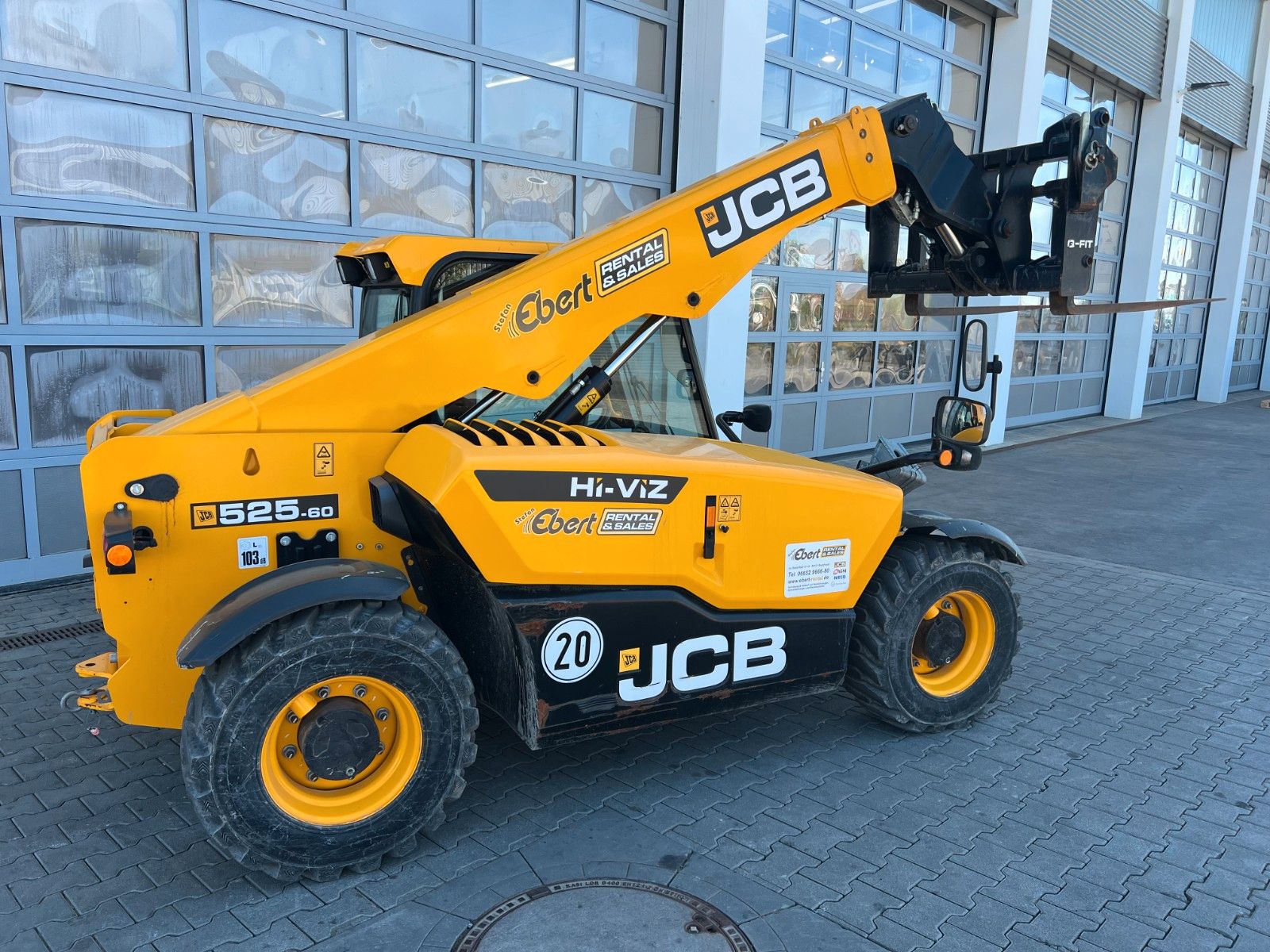 Fahrzeugabbildung JCB 525-60 Teleskop / nur 716h! / 2022 / Gabel
