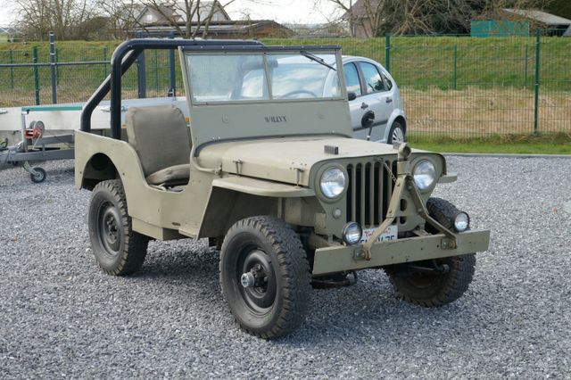 Jeep Willys CJ2A, Bj. 1947 mit Verdeck