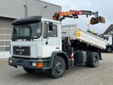MAN F90 18.232 FK 2-Achs Kipper Kran Palf. PK 8000 - MAN F90