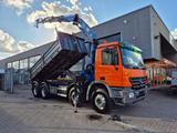 Mercedes-Benz Actros 3241 8X4 Containersysteem/ 20T HMF crane/ - Container