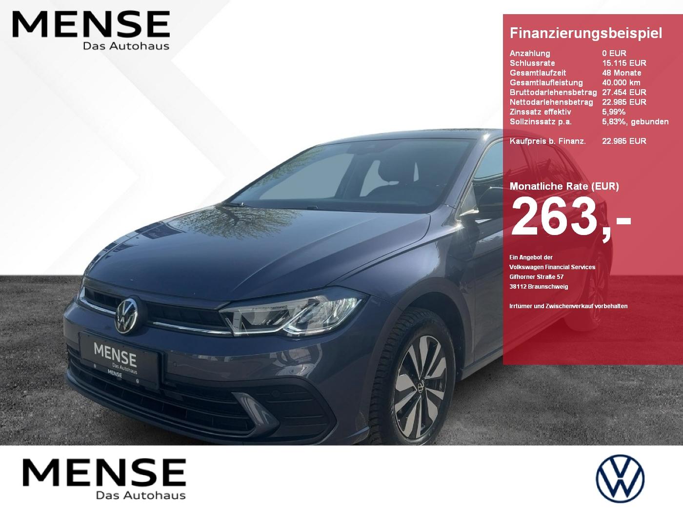 Volkswagen Polo 1.0 TSI DSG GOAL Kamera Ganzjahresreifen