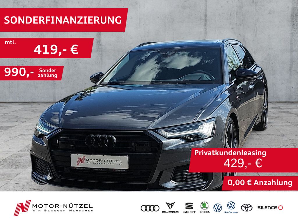 A6 Avant 45 TFSI QU S-LINE MATRIX+HuD+AHK+PANO