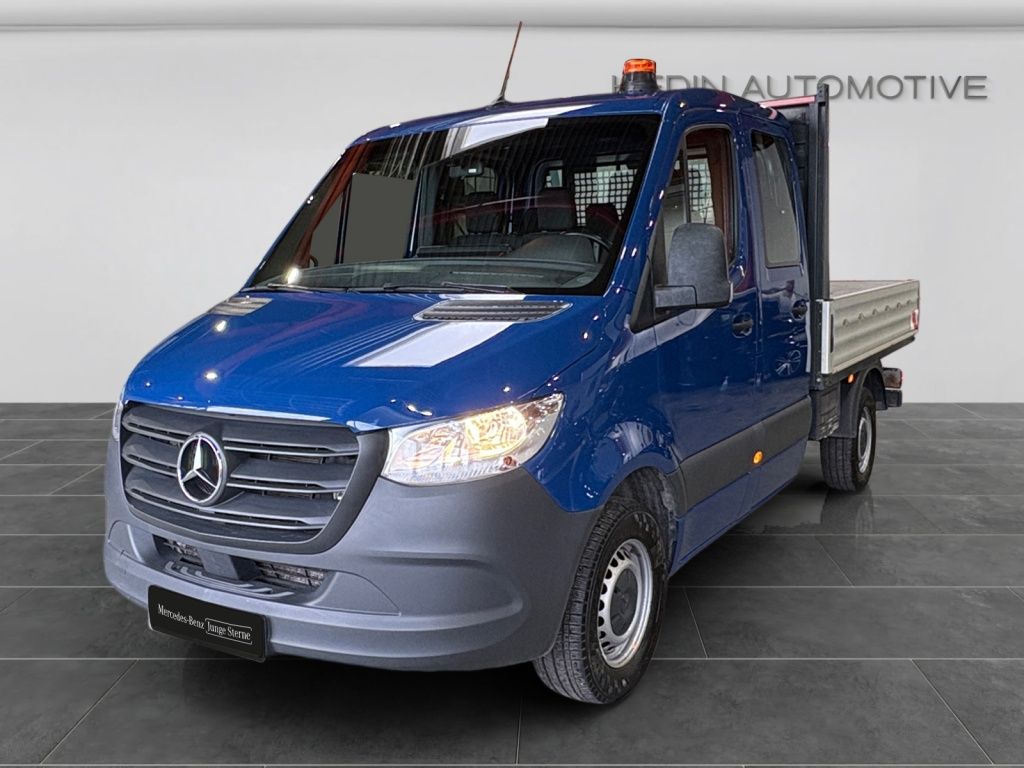 Mercedes-Benz Sprinter 319 CDI DoKa Pritsche DISTR|KLIMA|AHK imagem 2
