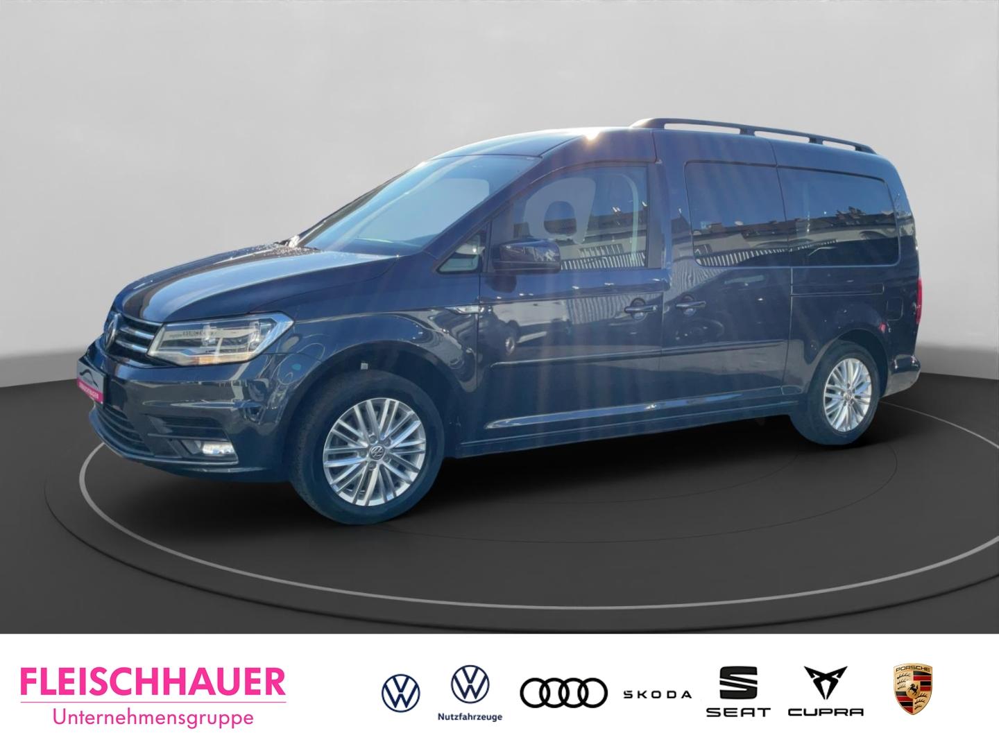 Volkswagen Caddy 2.0 TDI 7-Sitzer Klima SHZ Parklenkass. Rü