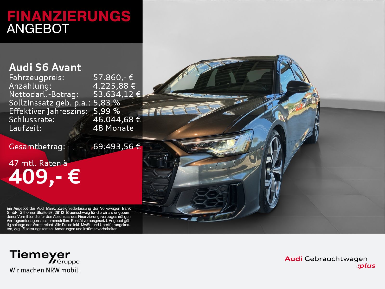 AUDI S6 Avant TDI Q LM21 BuO MATRIX-LED