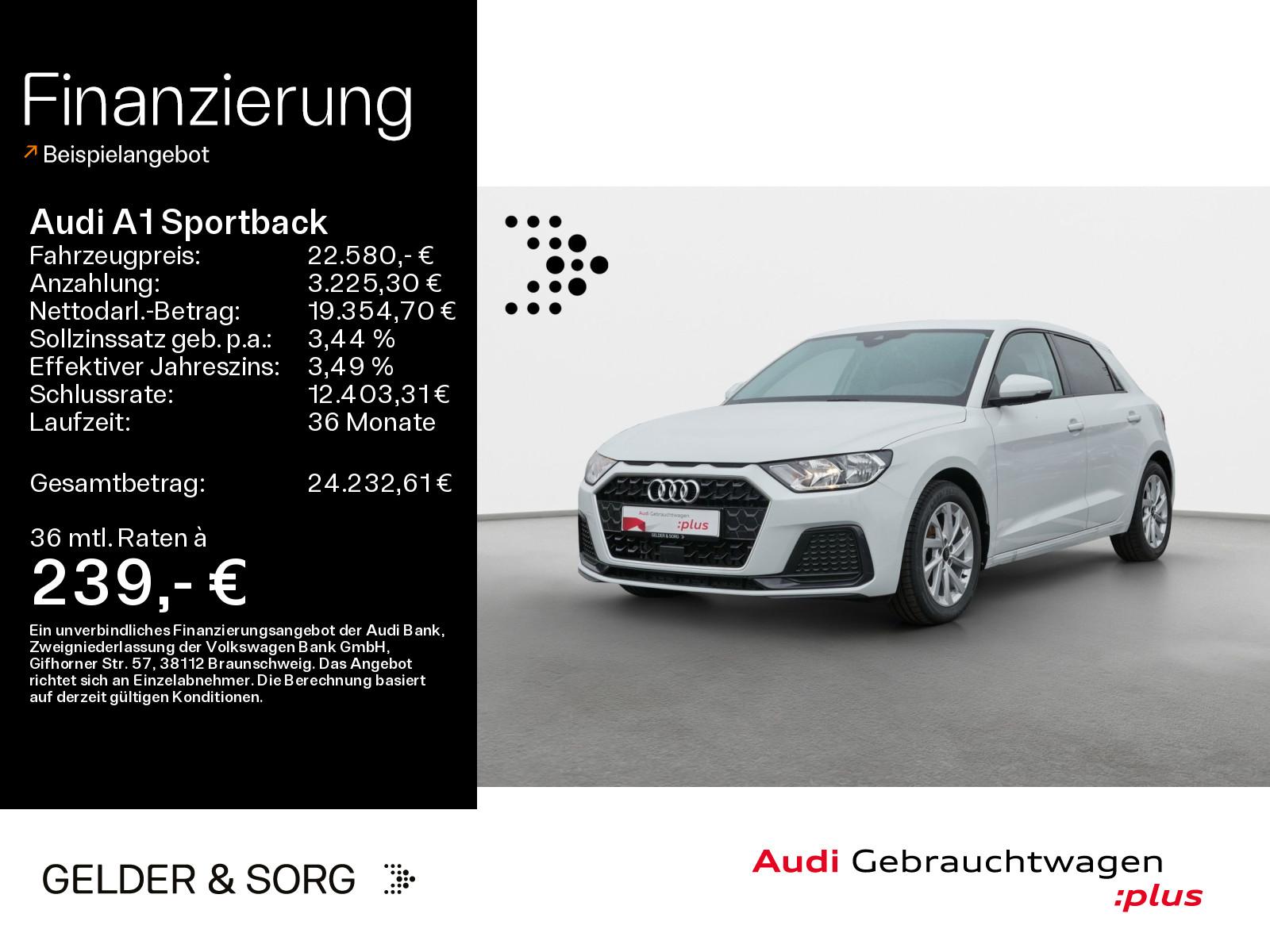Audi A1 Sportback 30 TFSI advanced LED*EPH*Sitzh.*GRA