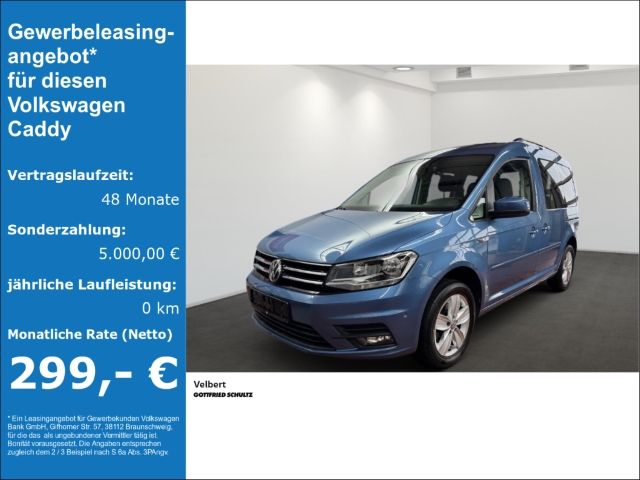 Volkswagen Caddy VW Comfortline 1.4 TSI DSG BMT - 5-Sitzer 