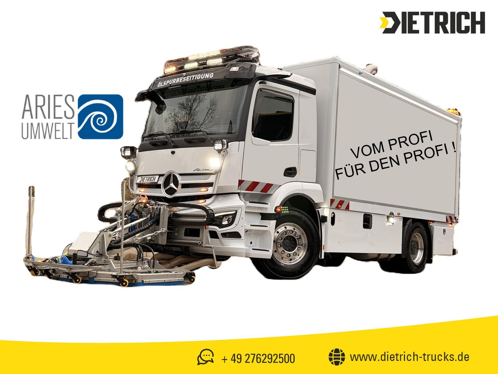Mercedes-Benz Actros ARIES OSC XL+ Ölspurmaschine *IM AUFBAU*
