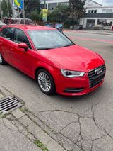 Audi A3 1.8 TFSI Sportback - Audi A3: Rot, Leder