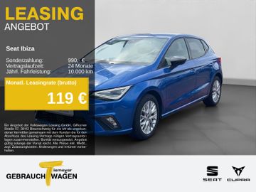 Seat Leasingangebot: Seat Ibiza 1.5 TSI DSG FR NAVI LED KEYLESS