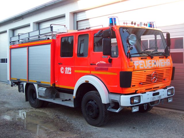 Mercedes-Benz 1222 AF Allrad Feuerwehr  TLF LF 16 4x4