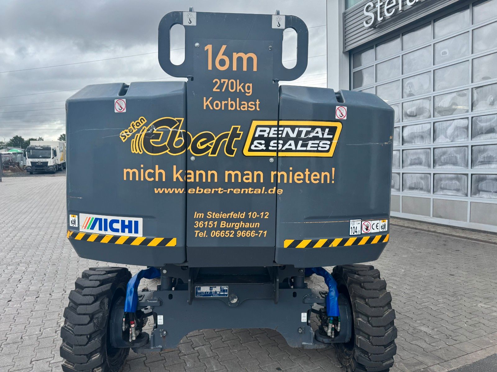 Fahrzeugabbildung Andere Aichi SP 14 DJ / 1.178h / Arbeitshöhe: 15,9m