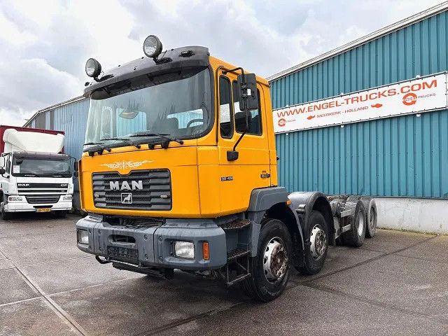 MAN 35.414 VF-TM 8x4 FULL STEEL CHASSIS (6-CILINDER 