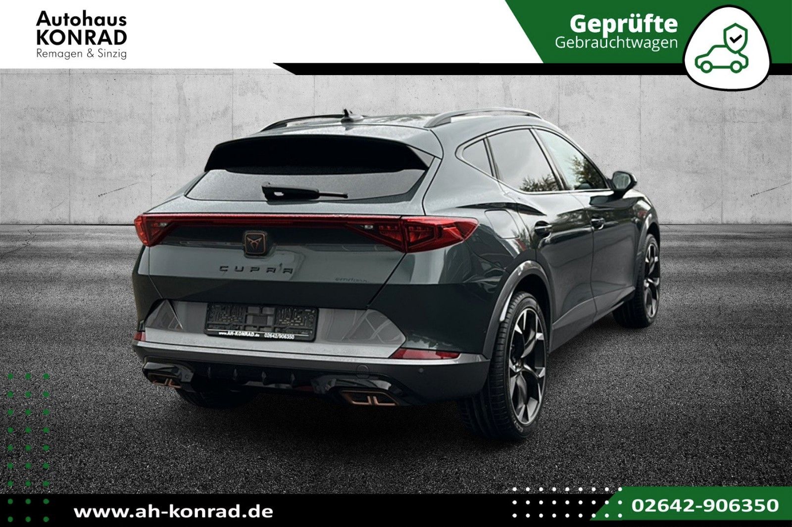 Fahrzeugabbildung CUPRA Formentor VZ 1.4 e-Hybrid 245PS*AHK*CAMOUFLAG*