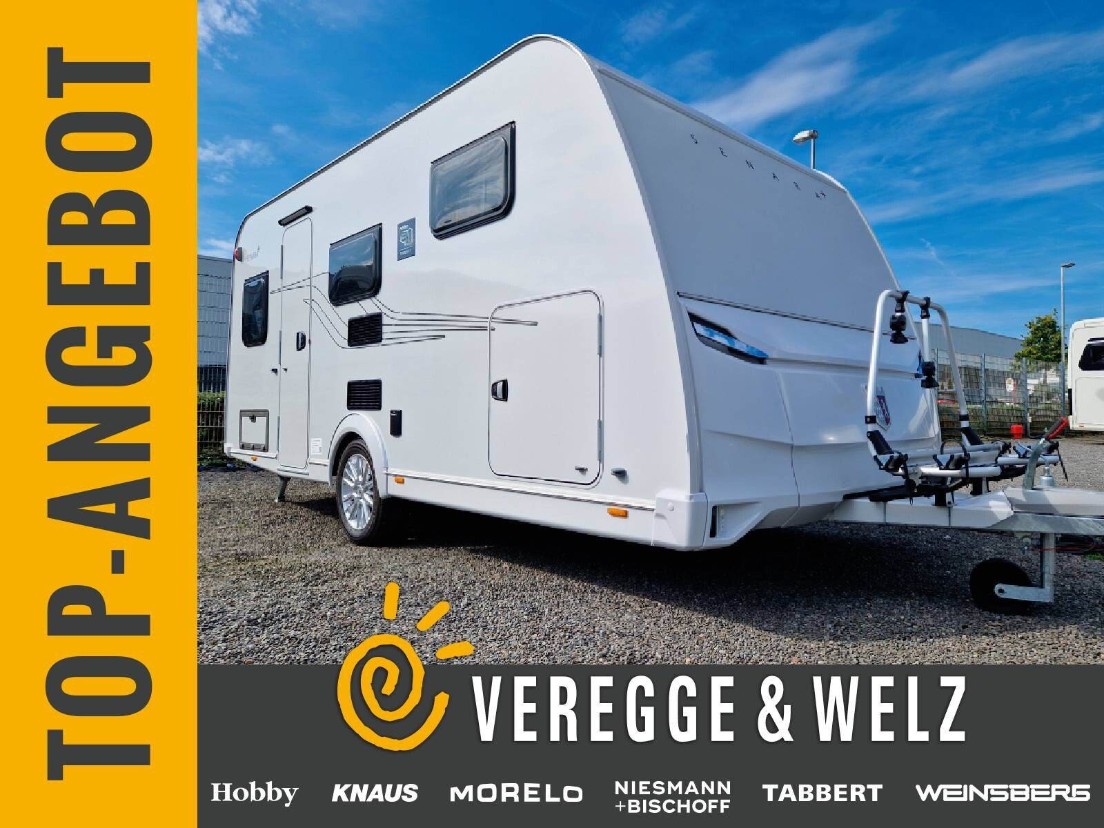 Fahrzeugabbildung Tabbert Senara 460E 2.3 Autark-Paket, Fahrradträger uvm!