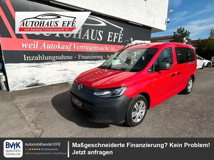 VW Caddy Maxi 7Sitze Navi Rückfahrkamera Ahk Spurha