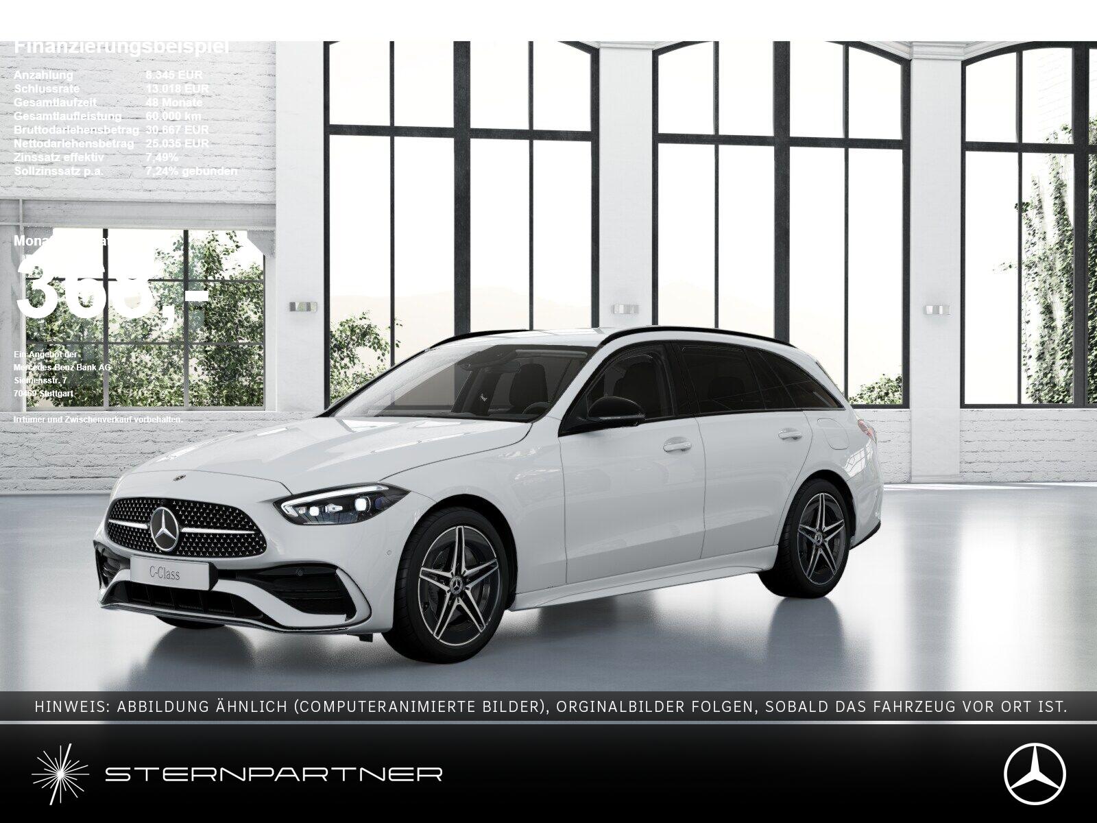 Mercedes-Benz C 300 e T AMG+MBUX+DIGITAL+DISTR+HuD+NIGHT+AHK