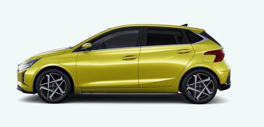Fahrzeugabbildung Hyundai i20 1.0T 90PS DCT Prime Dachlackierung